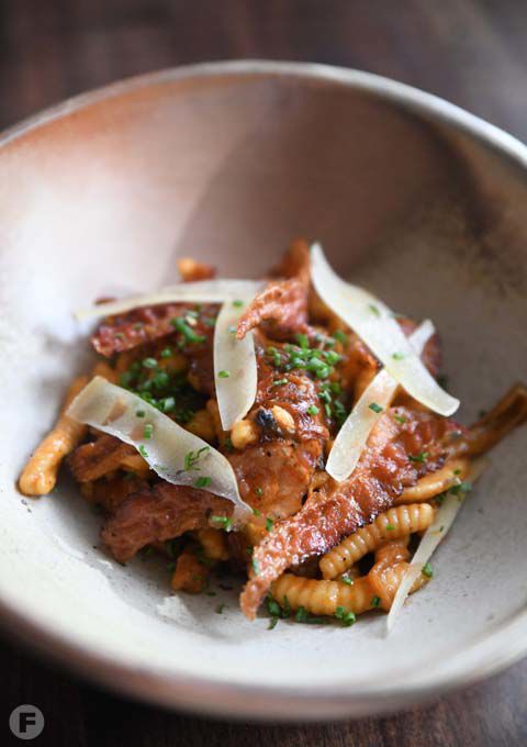 Fox and Pearl Cavatelli